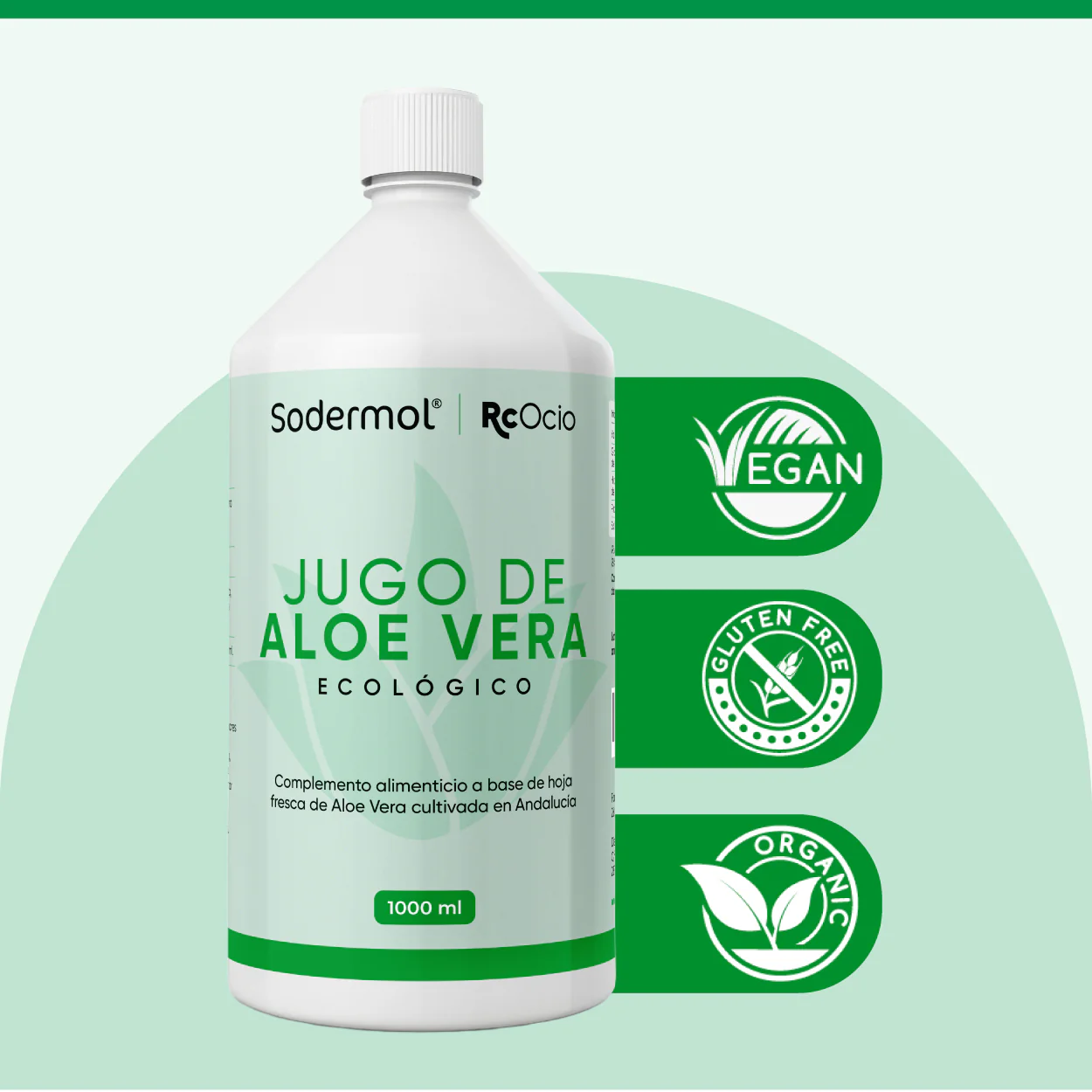 Aloe vera puro Bio/Ecológico 1L - Image 5