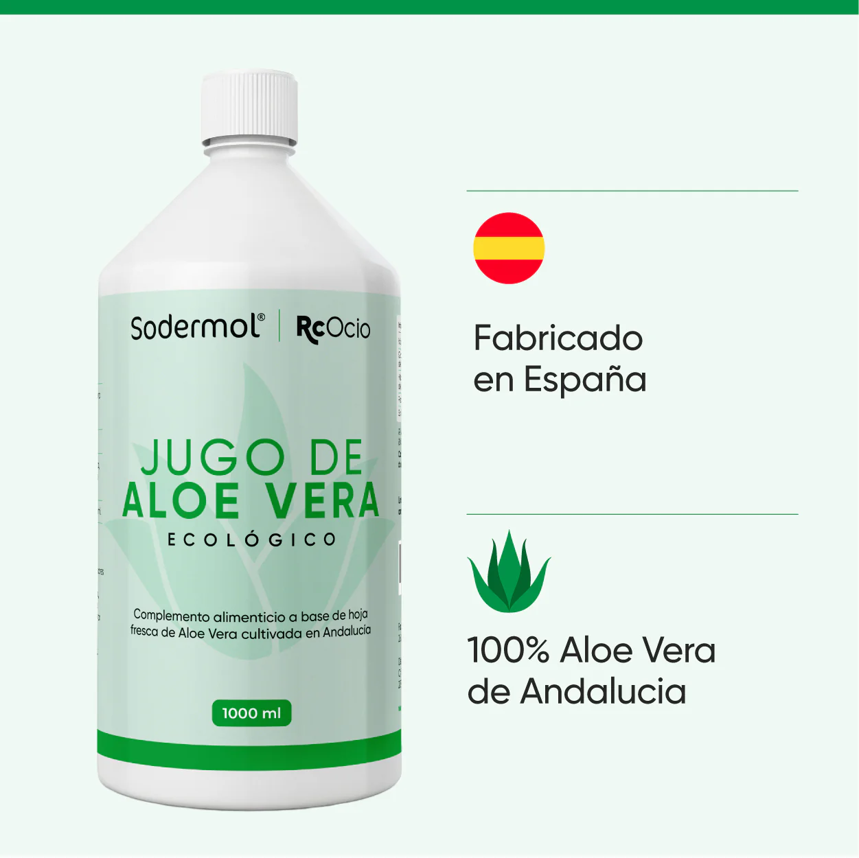 Aloe vera puro Bio/Ecológico 1L - Image 7