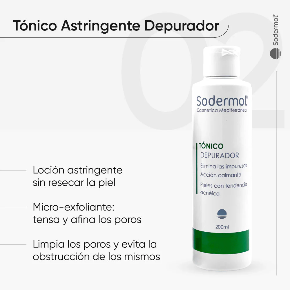 Pack Tratamiento Acné - Gel Limpiador Facial + Tonico Depurador Facial - Image 5