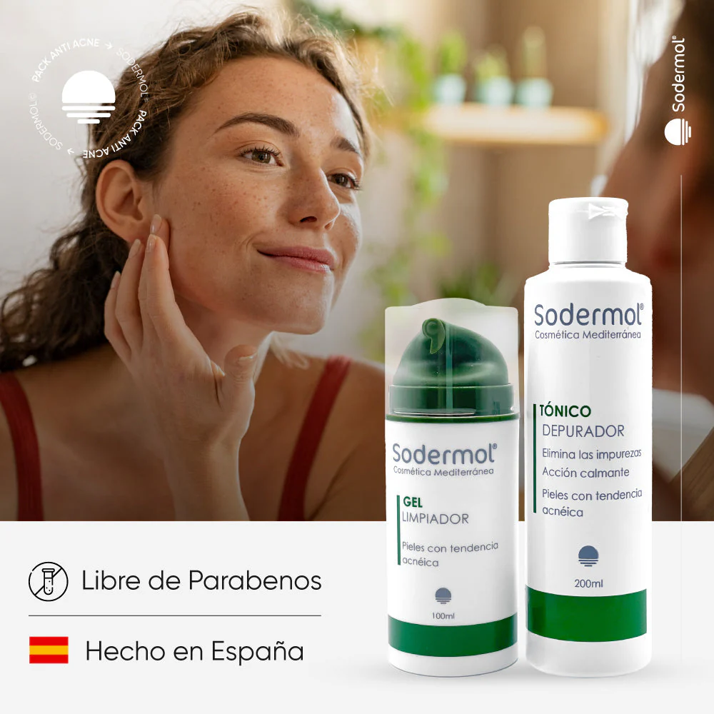 Pack Tratamiento Acné - Gel Limpiador Facial + Tonico Depurador Facial - Image 6