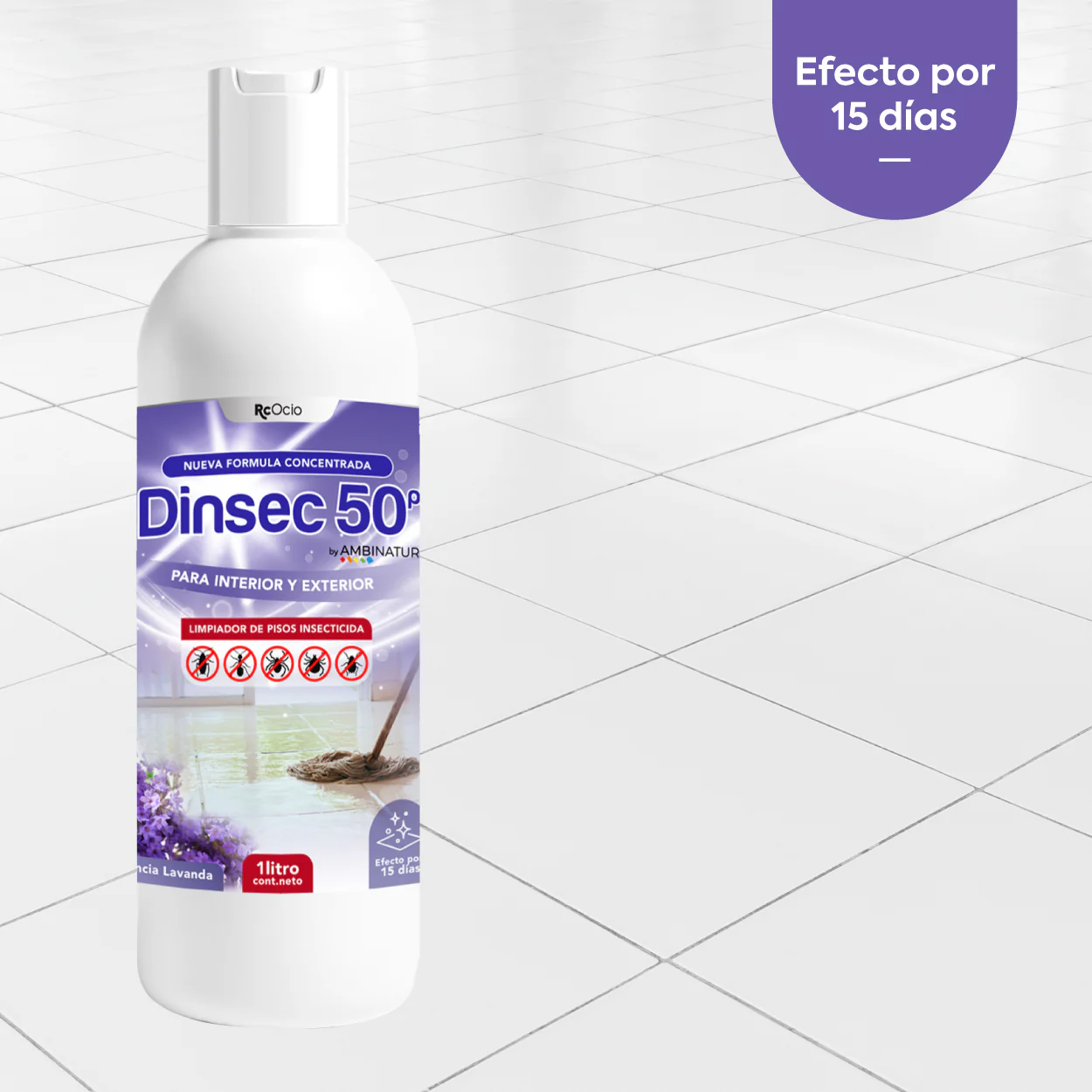 Pack 2 Friegasuelos insecticida 1L - Image 6