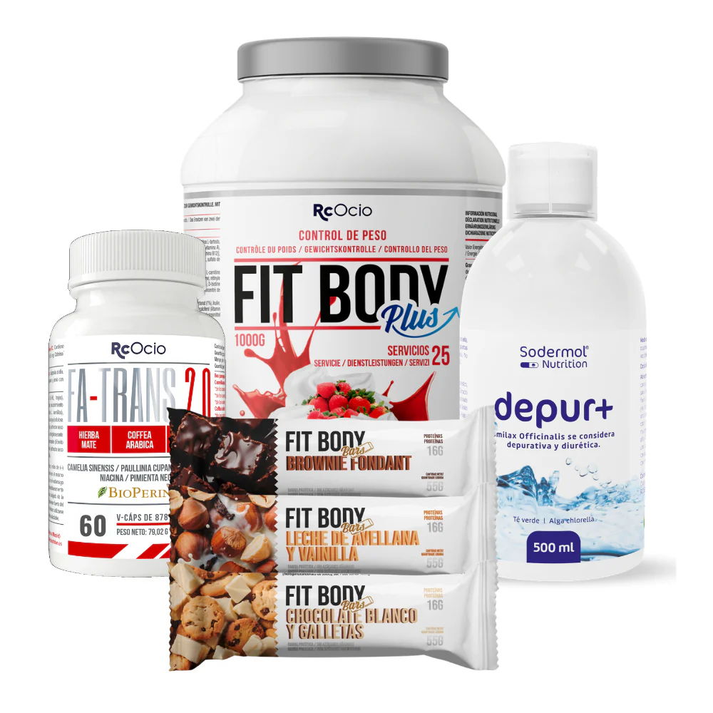 PACK Completo Adelgazamiento con 3 barritas FitBody Bars - Image 11