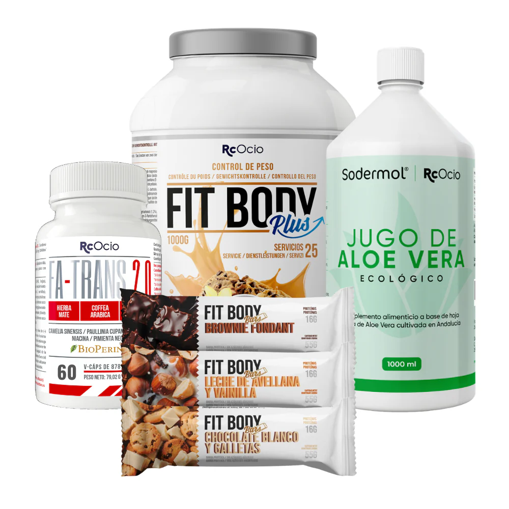 PACK Completo Adelgazamiento con 3 barritas FitBody Bars - Image 17