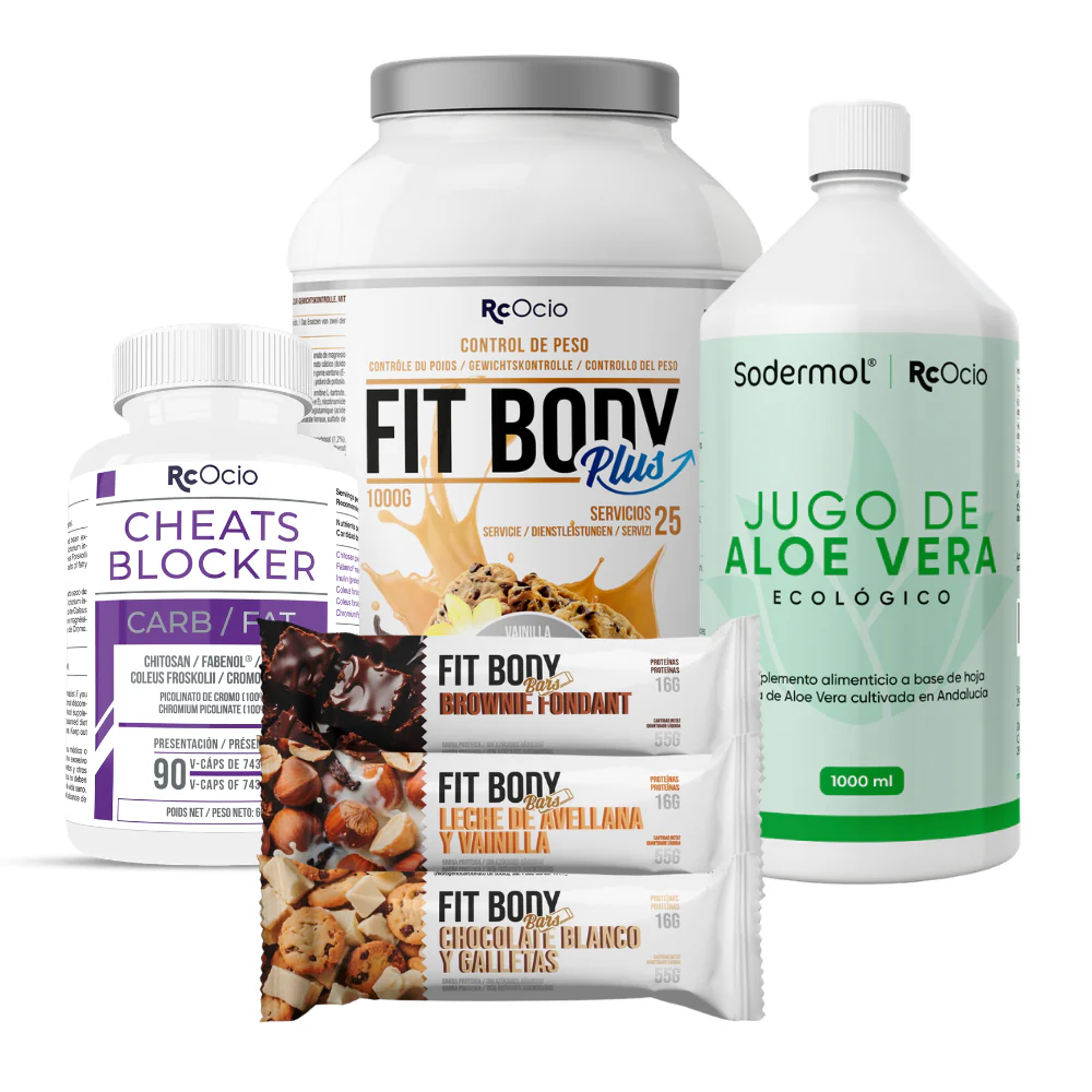 PACK Completo Adelgazamiento con 3 barritas FitBody Bars - Image 19