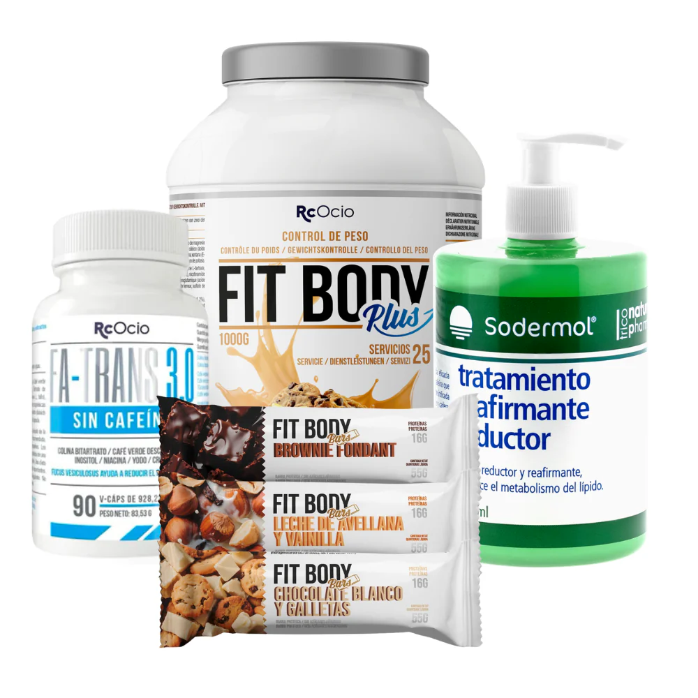 PACK Completo Adelgazamiento con 3 barritas FitBody Bars - Image 21