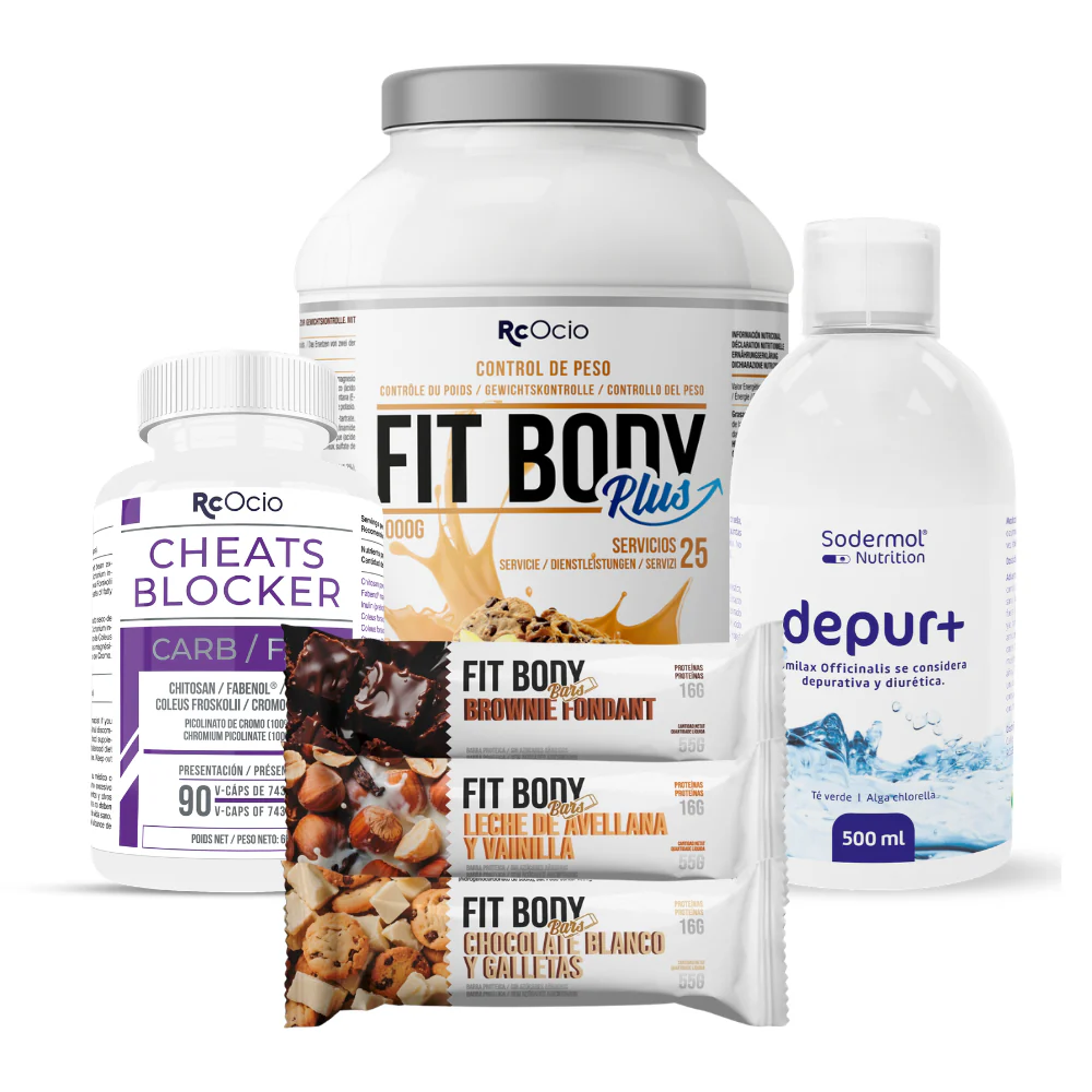 PACK Completo Adelgazamiento con 3 barritas FitBody Bars - Image 25