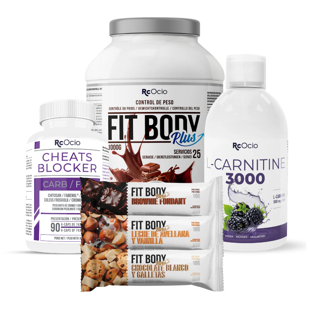PACK Completo Adelgazamiento con 3 barritas FitBody Bars - Image 28