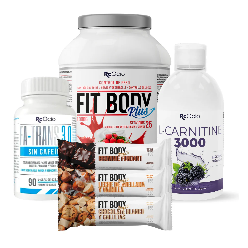 PACK Completo Adelgazamiento con 3 barritas FitBody Bars - Image 3