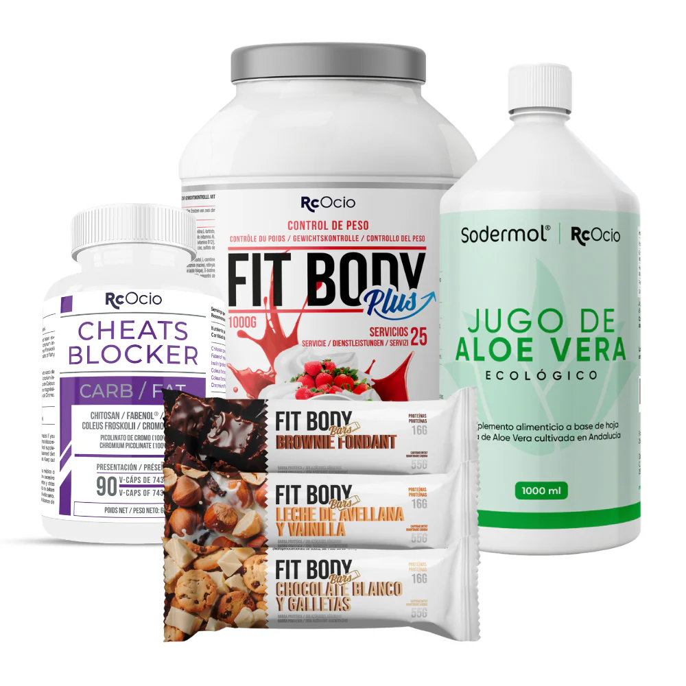 PACK Completo Adelgazamiento con 3 barritas FitBody Bars - Image 31