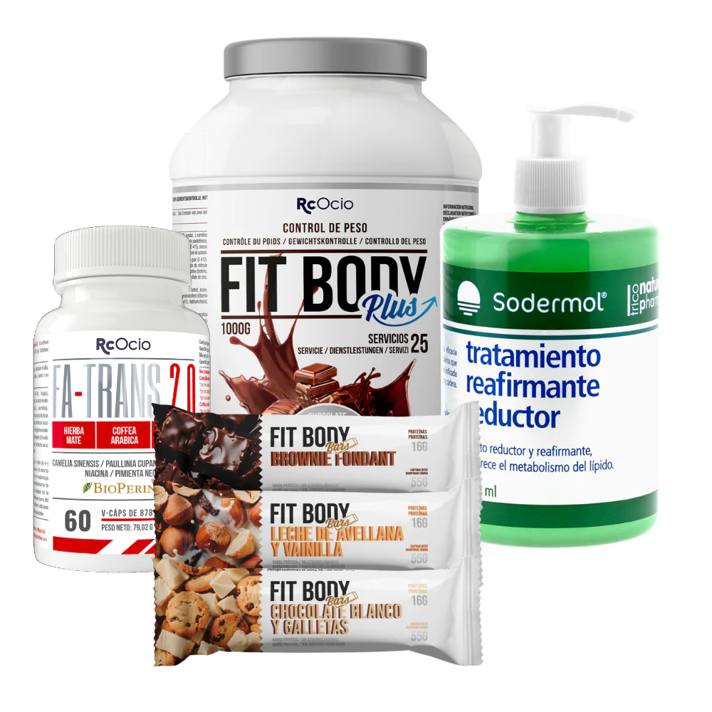PACK Completo Adelgazamiento con 3 barritas FitBody Bars - Image 32