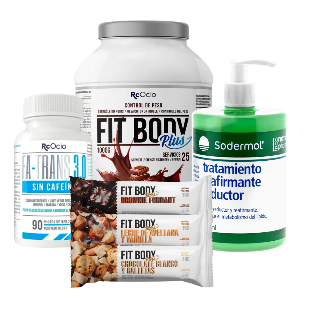PACK Completo Adelgazamiento con 3 barritas FitBody Bars - Image 33