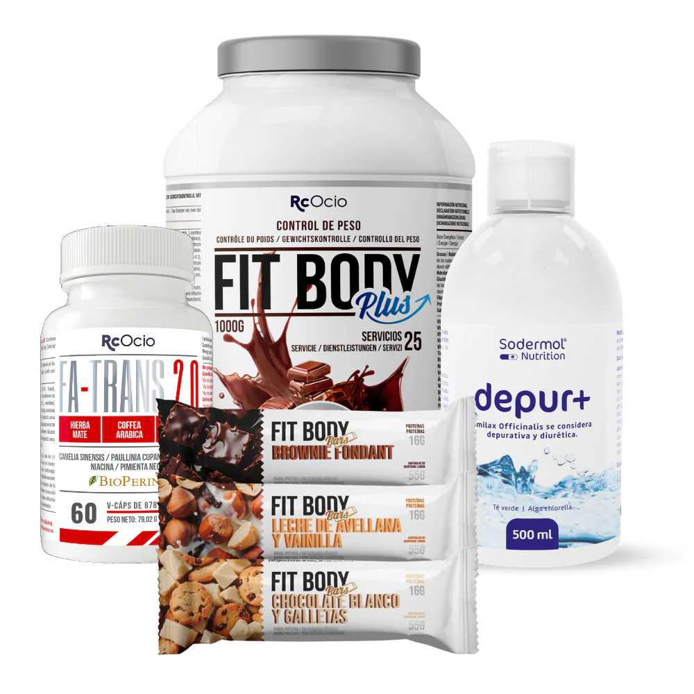 PACK Completo Adelgazamiento con 3 barritas FitBody Bars - Image 35