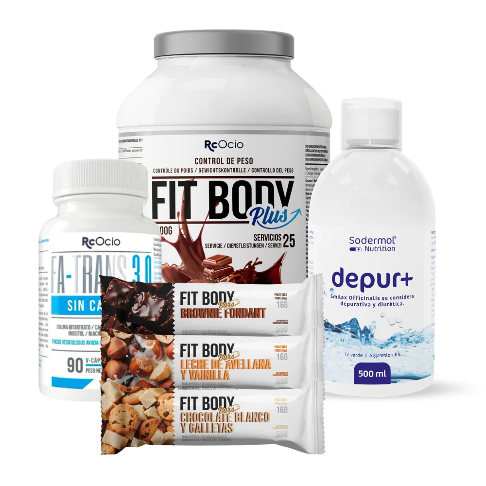 PACK Completo Adelgazamiento con 3 barritas FitBody Bars - Image 37
