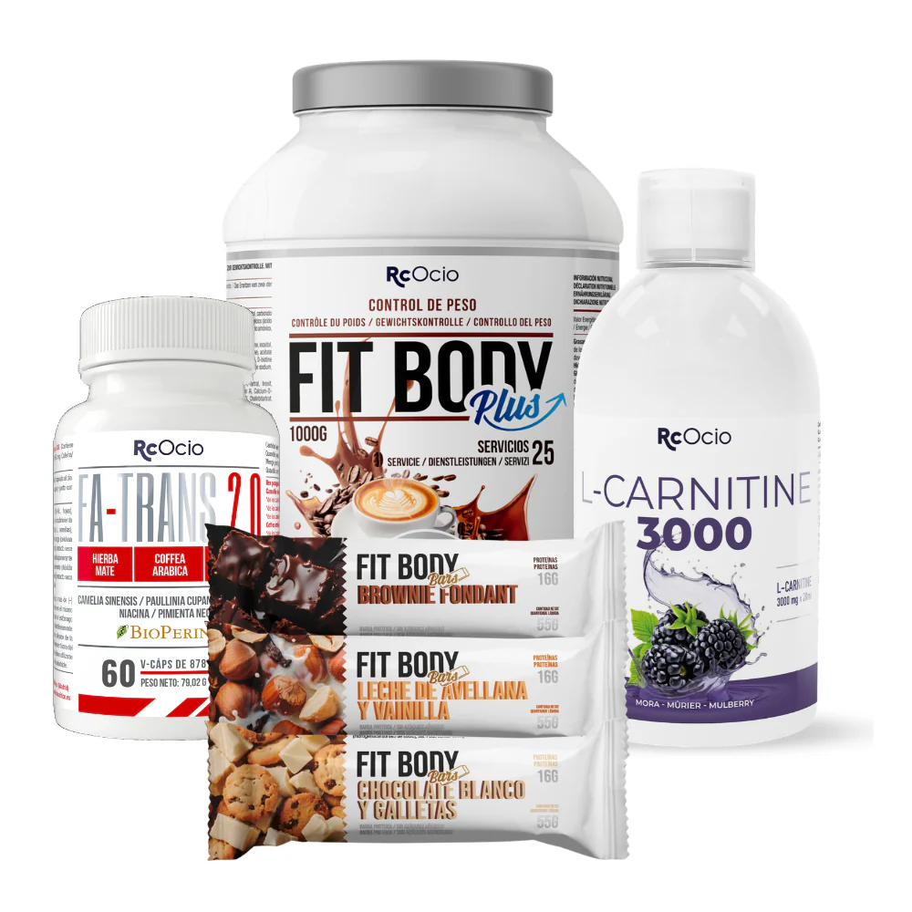 PACK Completo Adelgazamiento con 3 barritas FitBody Bars - Image 38