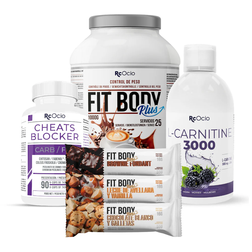 PACK Completo Adelgazamiento con 3 barritas FitBody Bars - Image 39