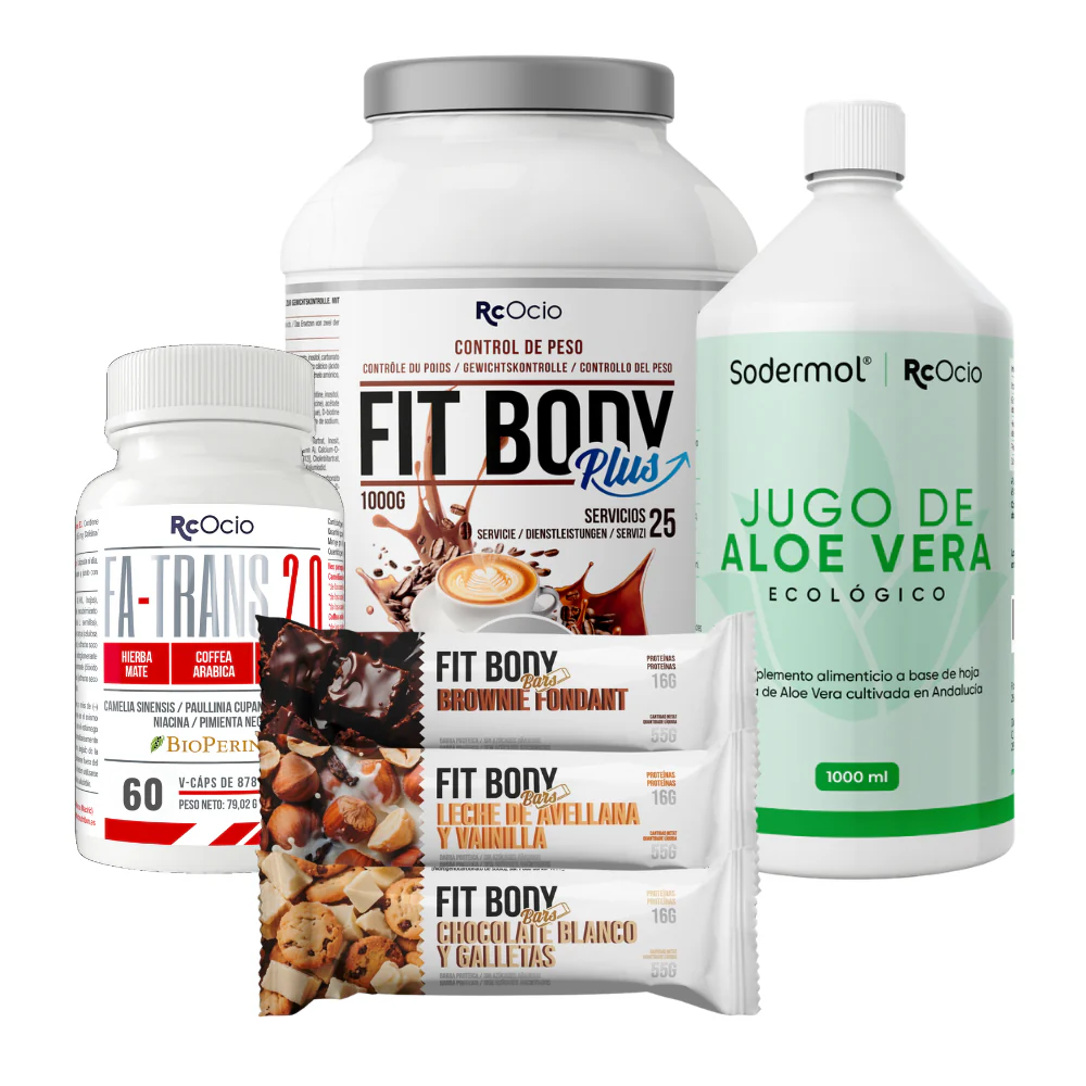 PACK Completo Adelgazamiento con 3 barritas FitBody Bars - Image 41