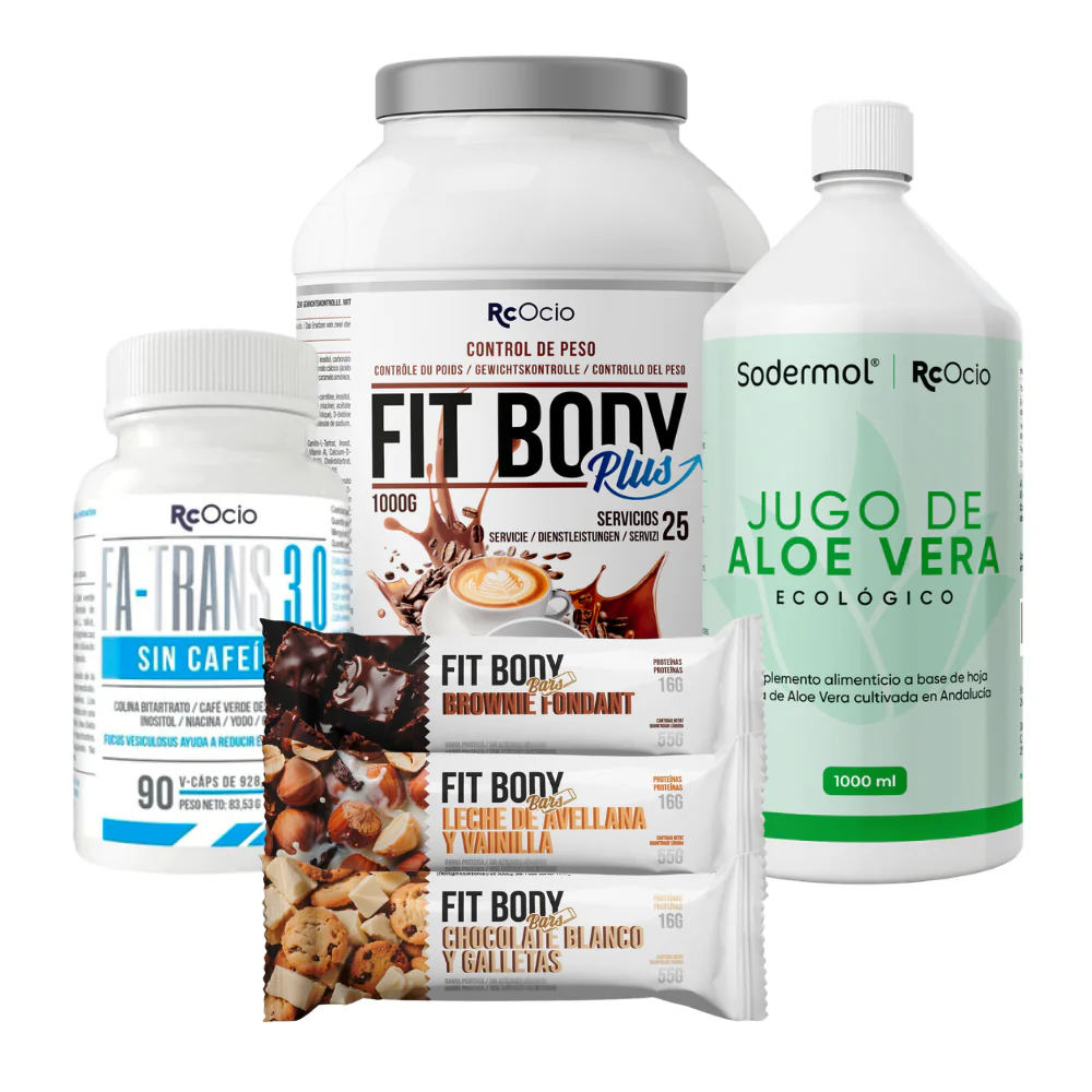 PACK Completo Adelgazamiento con 3 barritas FitBody Bars - Image 42
