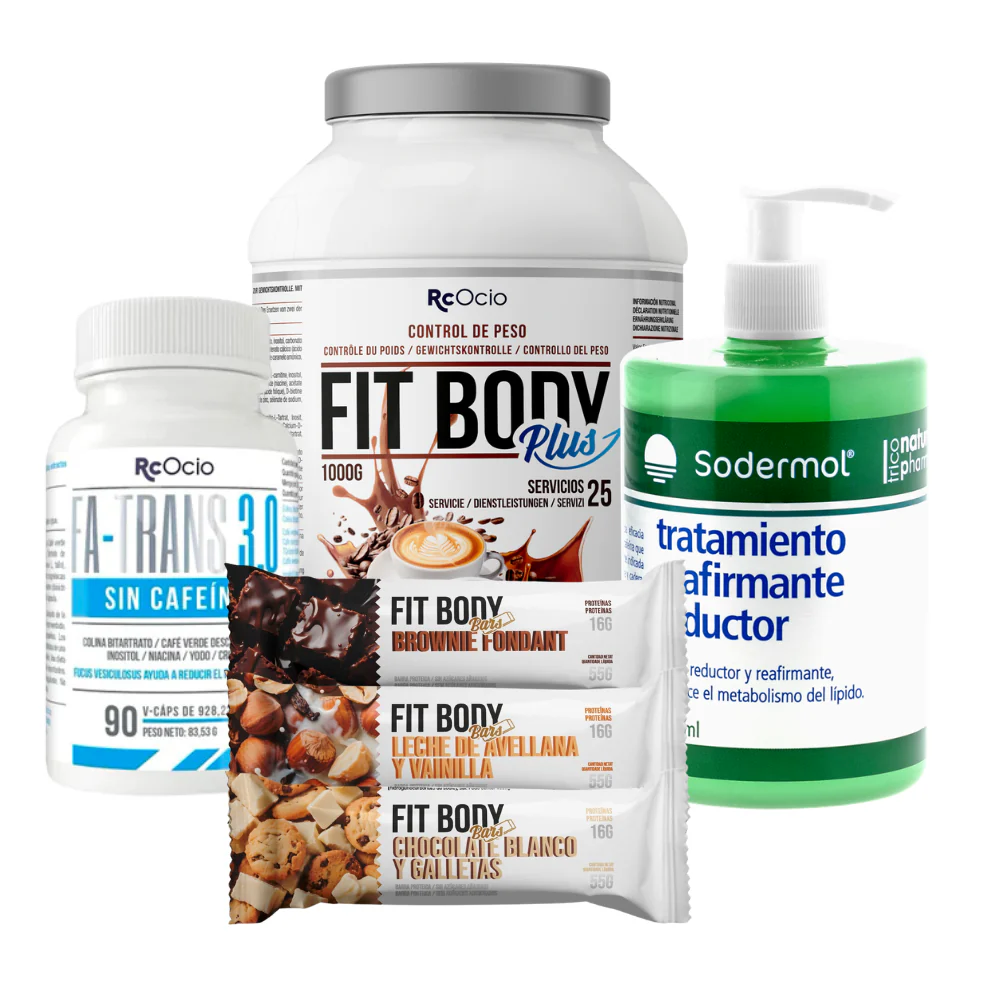 PACK Completo Adelgazamiento con 3 barritas FitBody Bars - Image 45