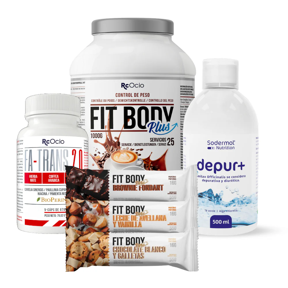 PACK Completo Adelgazamiento con 3 barritas FitBody Bars - Image 47