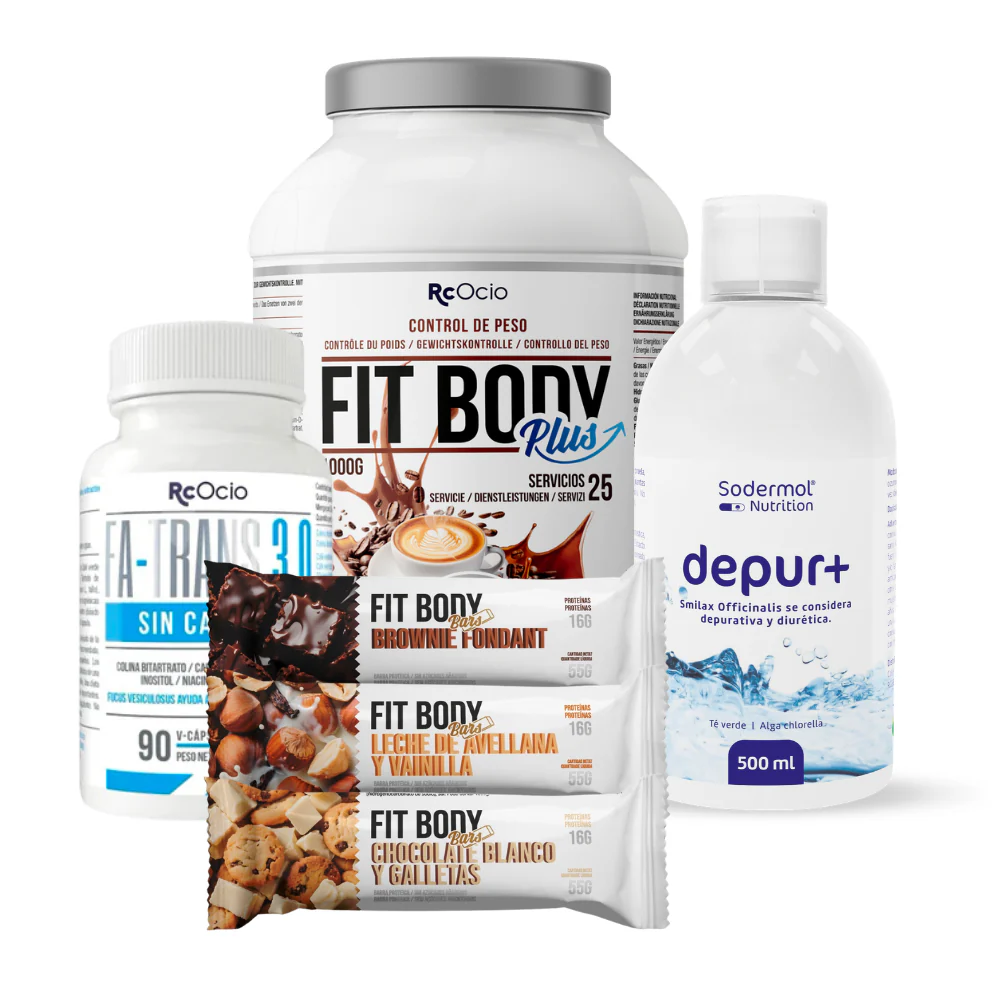 PACK Completo Adelgazamiento con 3 barritas FitBody Bars - Image 49