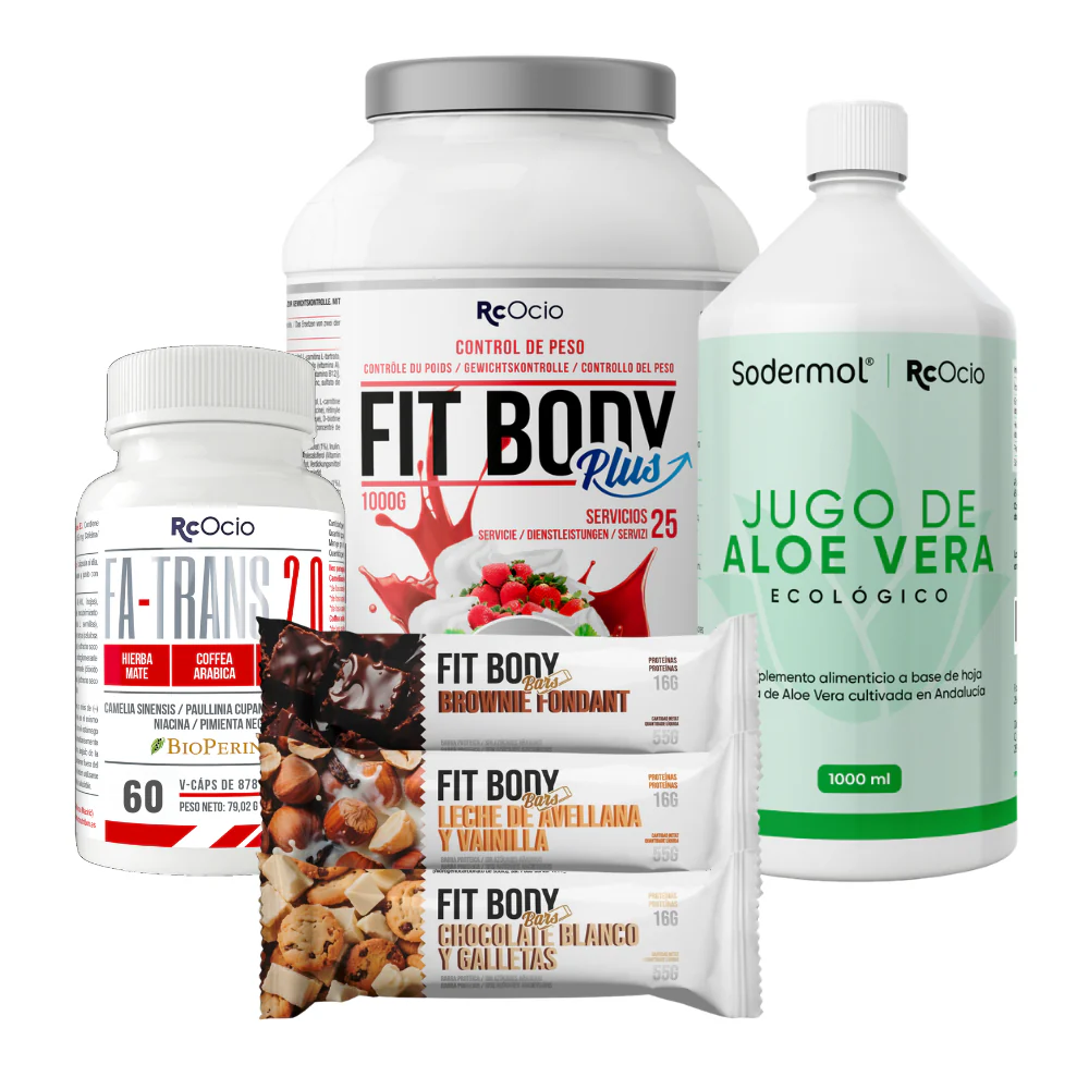 PACK Completo Adelgazamiento con 3 barritas FitBody Bars - Image 5