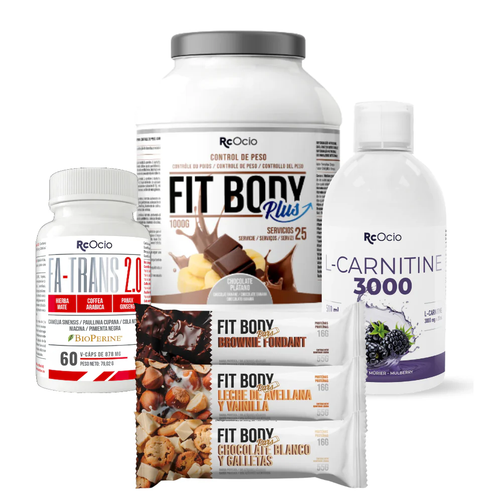 PACK Completo Adelgazamiento con 3 barritas FitBody Bars - Image 50