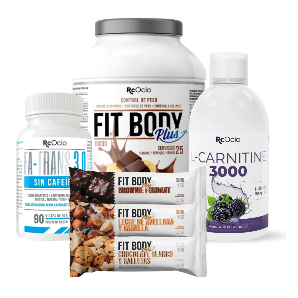 PACK Completo Adelgazamiento con 3 barritas FitBody Bars - Image 51