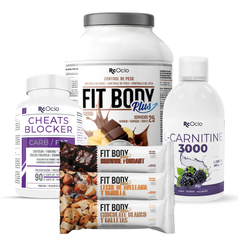 PACK Completo Adelgazamiento con 3 barritas FitBody Bars - Image 52