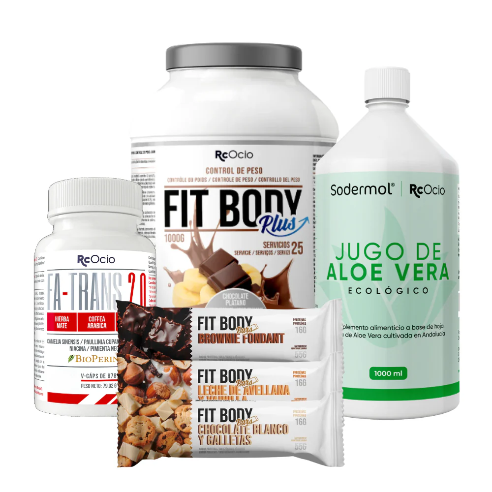 PACK Completo Adelgazamiento con 3 barritas FitBody Bars - Image 53