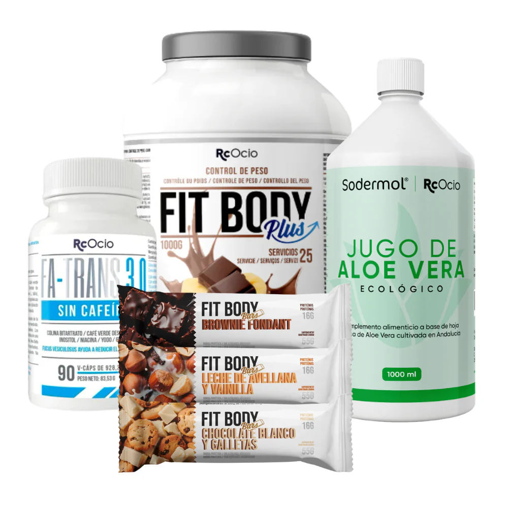 PACK Completo Adelgazamiento con 3 barritas FitBody Bars - Image 54
