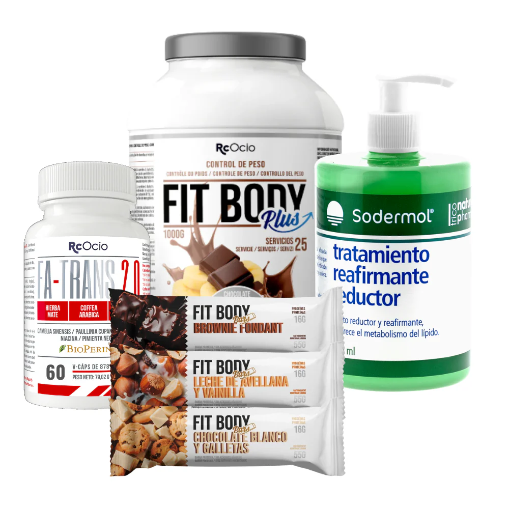 PACK Completo Adelgazamiento con 3 barritas FitBody Bars - Image 56
