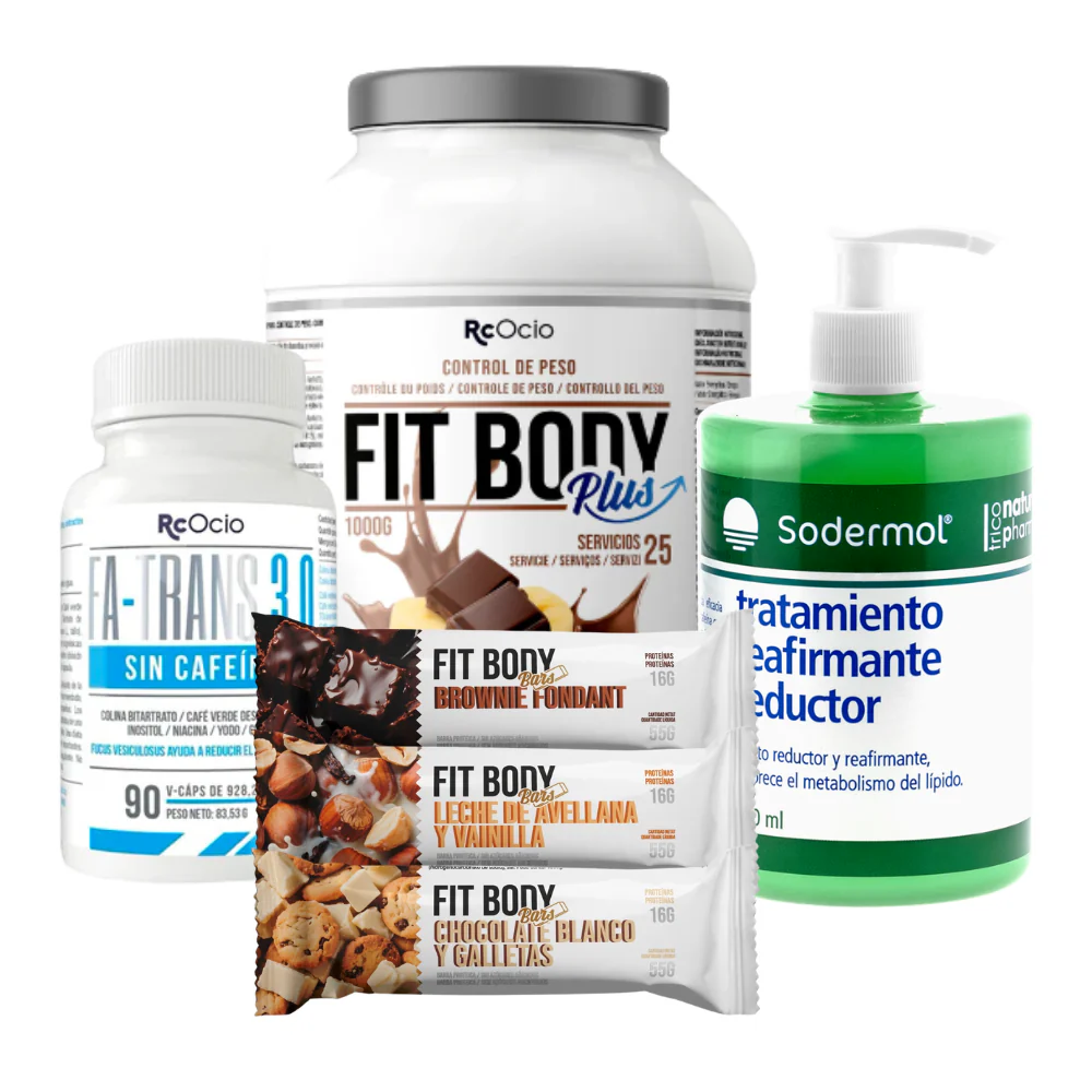 PACK Completo Adelgazamiento con 3 barritas FitBody Bars - Image 57