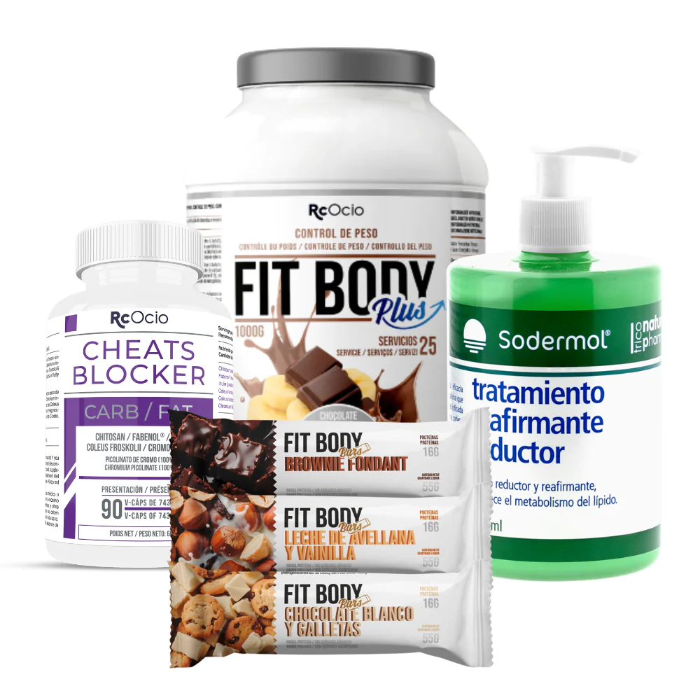 PACK Completo Adelgazamiento con 3 barritas FitBody Bars - Image 58