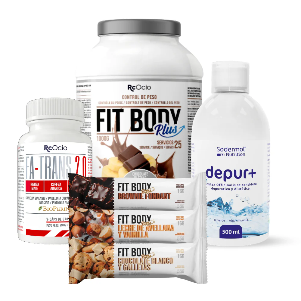 PACK Completo Adelgazamiento con 3 barritas FitBody Bars - Image 59