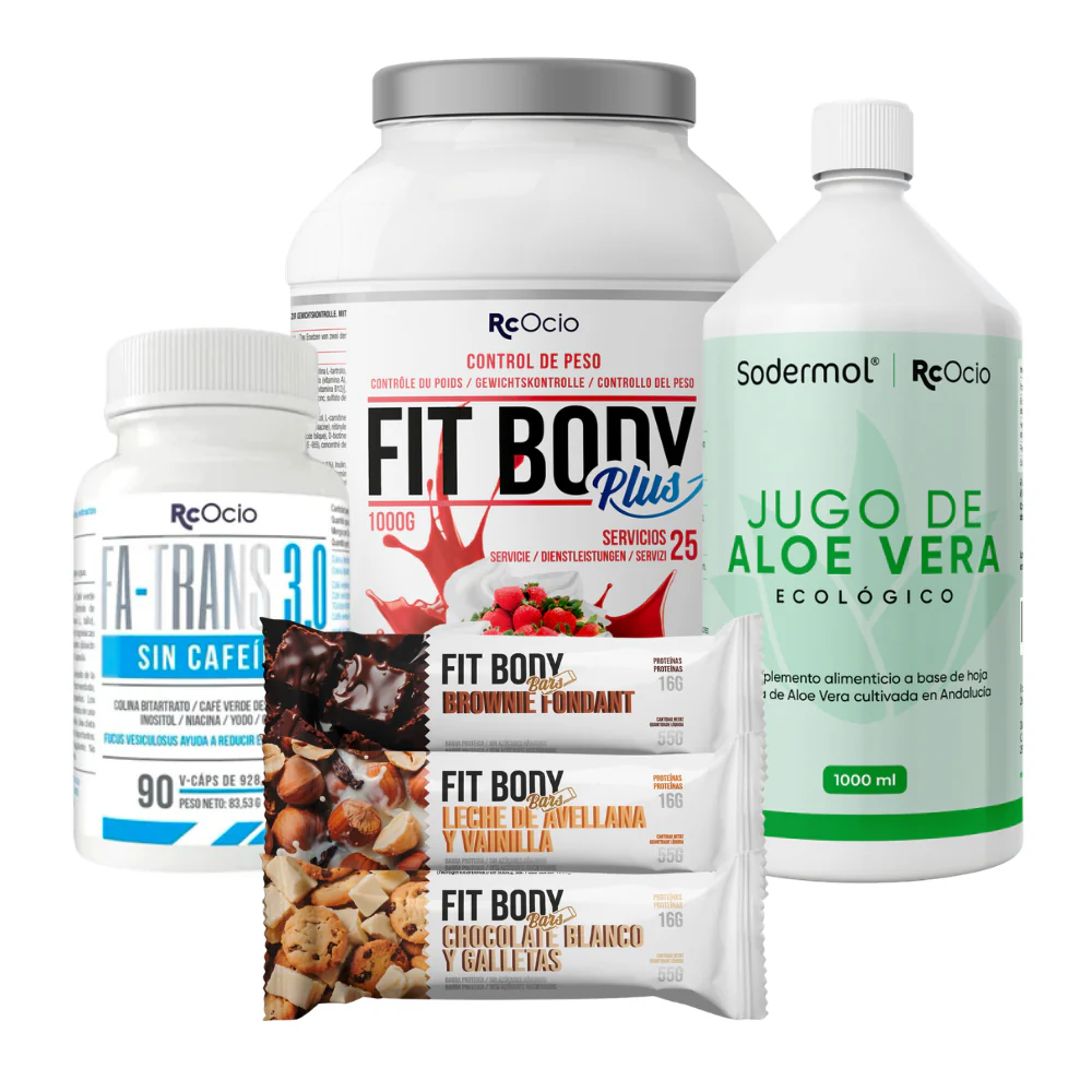 PACK Completo Adelgazamiento con 3 barritas FitBody Bars - Image 6