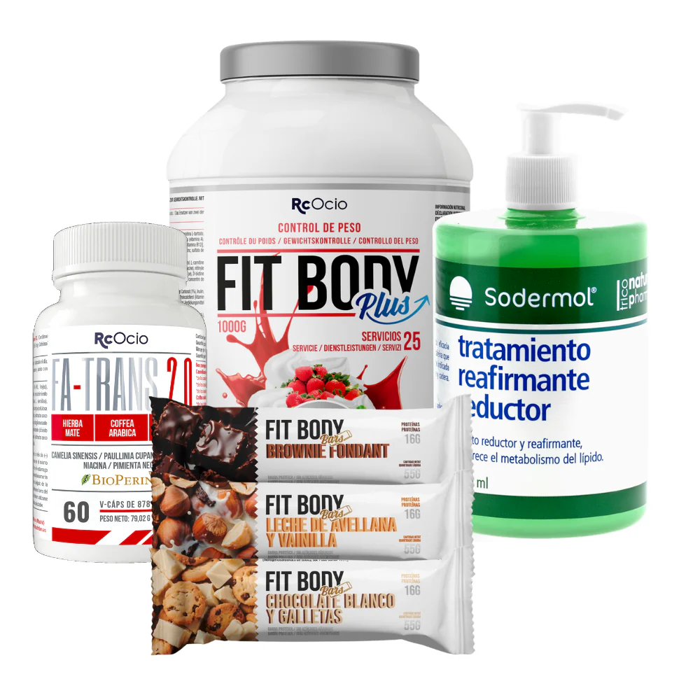 PACK Completo Adelgazamiento con 3 barritas FitBody Bars - Image 8