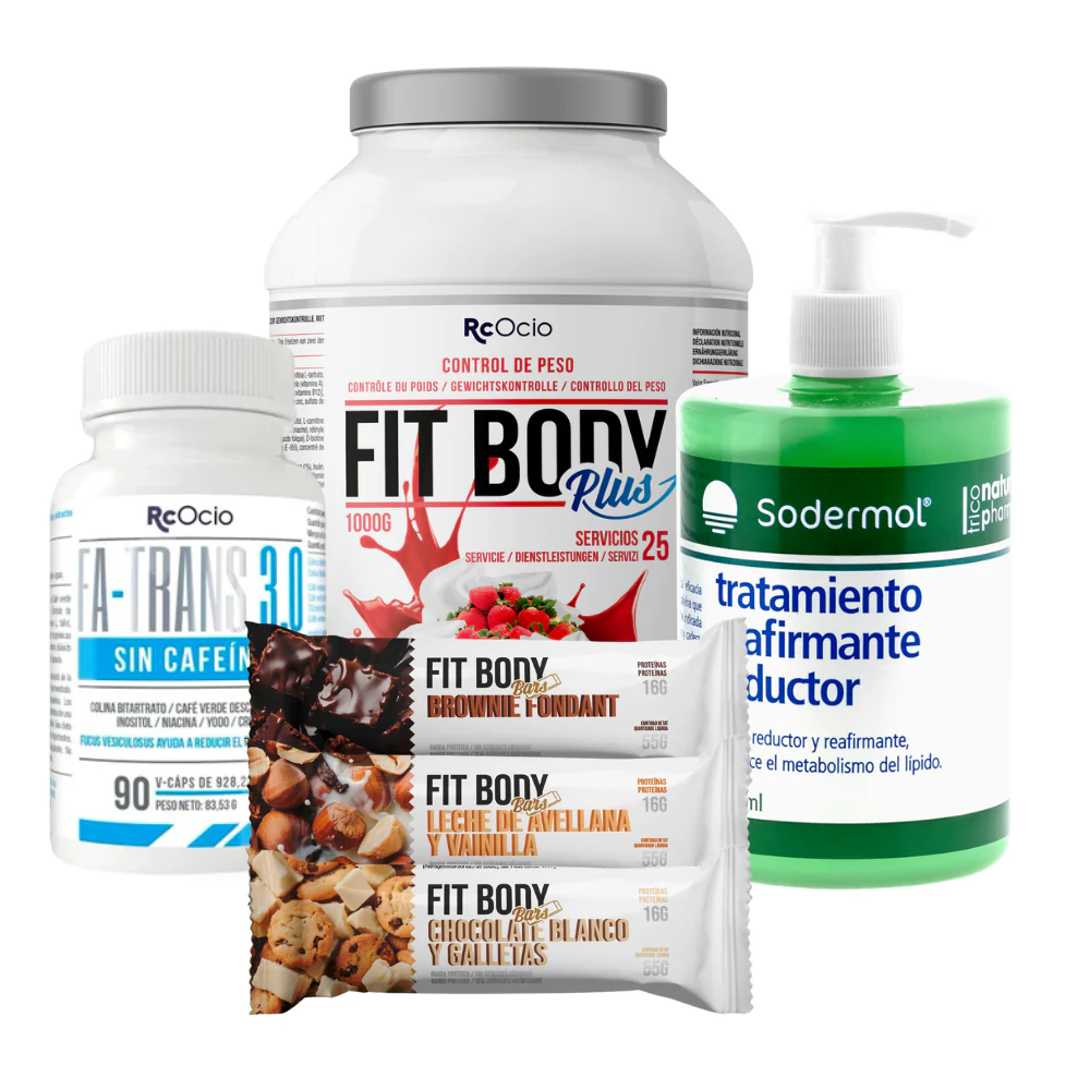 PACK Completo Adelgazamiento con 3 barritas FitBody Bars - Image 9