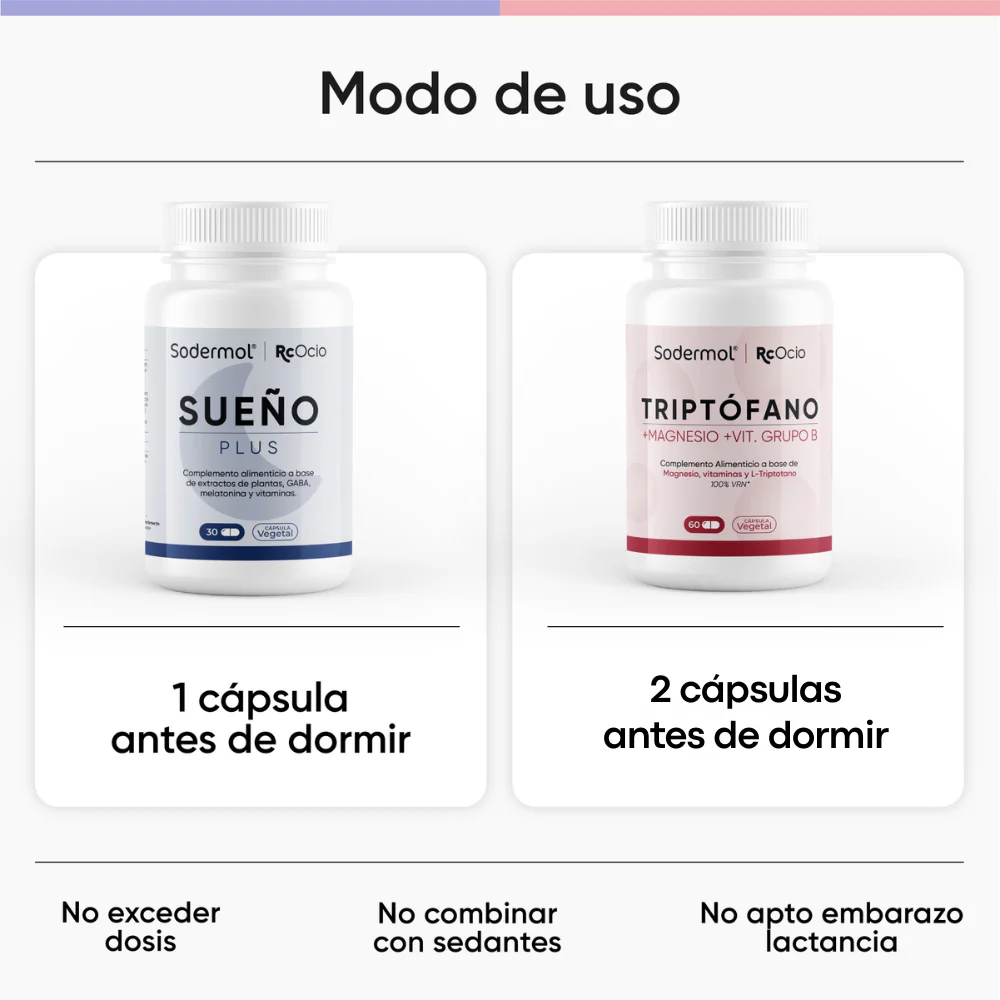 Pack sueño Profundo – Sueño Plus + Triptófano - Image 5
