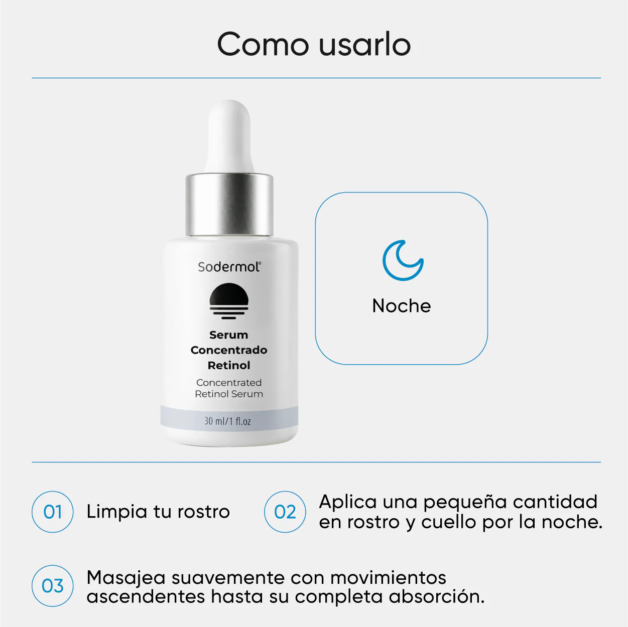 Retinol Serum Noche Sodermol - Image 6
