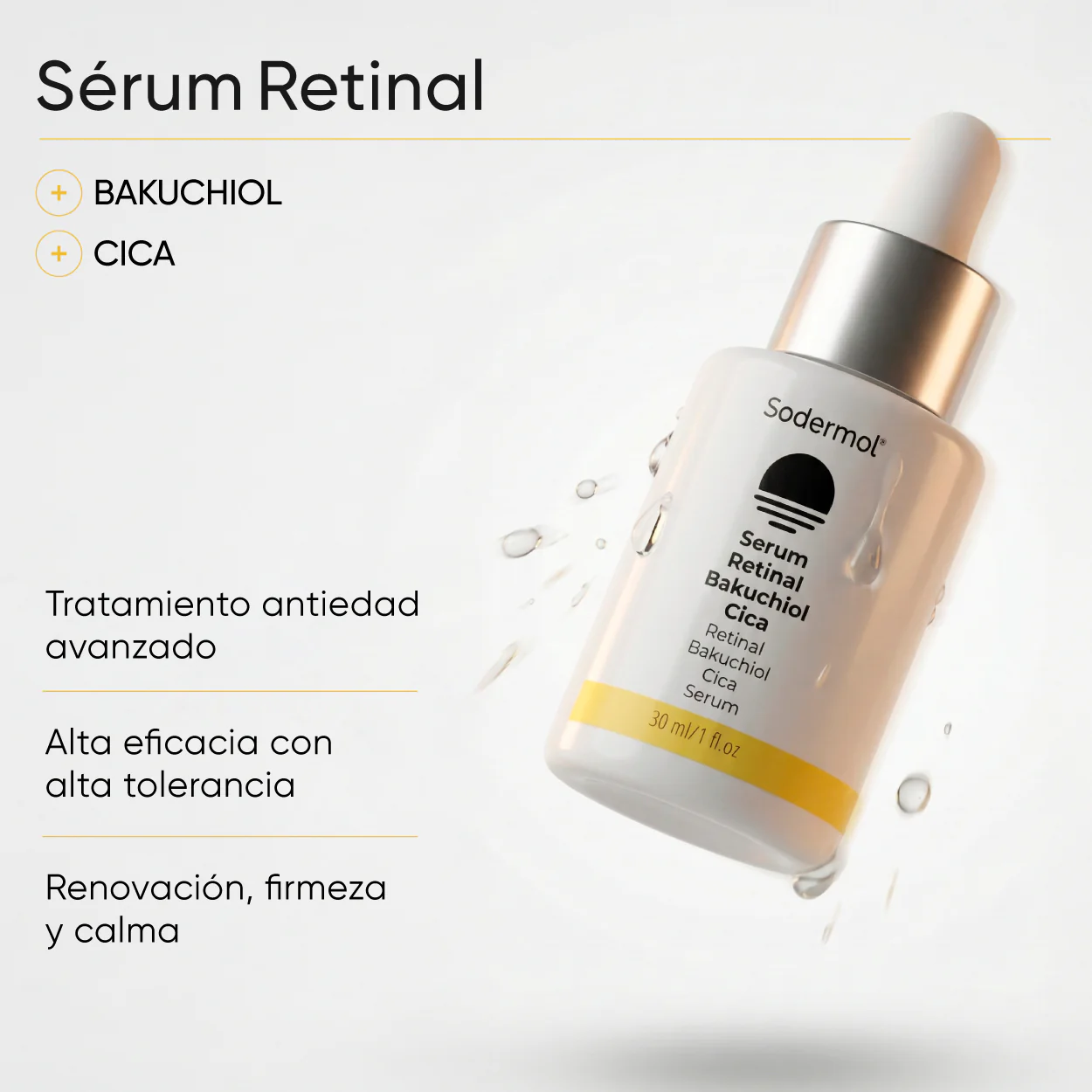 Serúm Retinal + Bakuchiol + Cica - Image 2