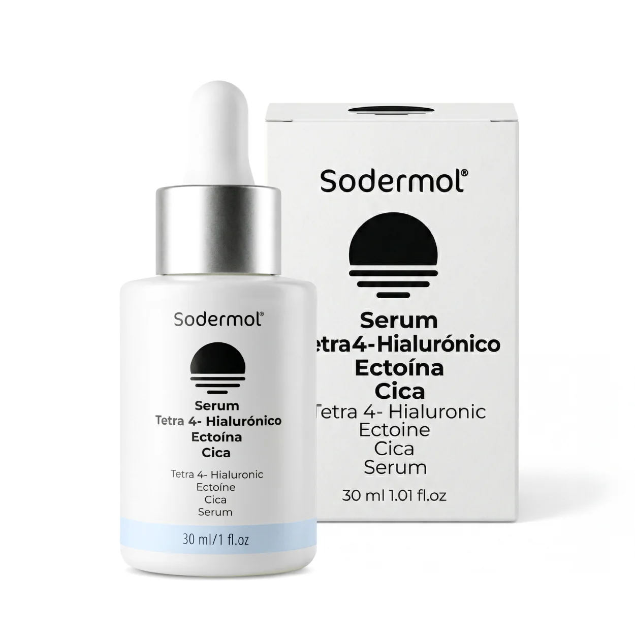 Sérum Tetra 4-Hialurónico + Ectoína + Cica