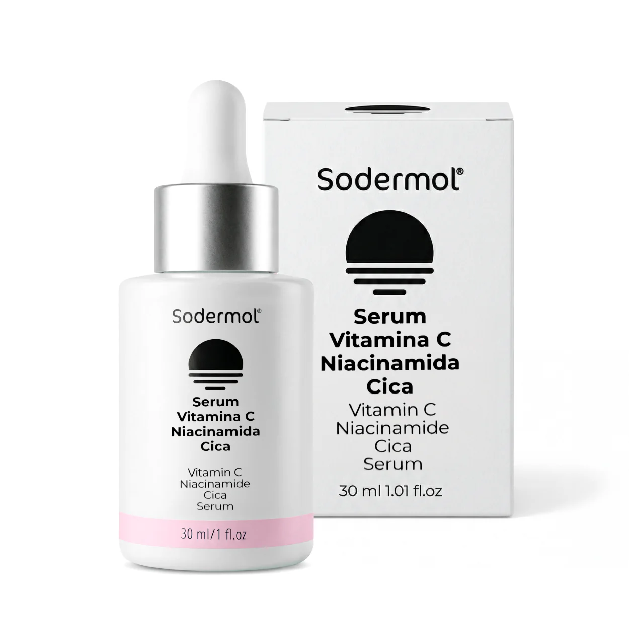 Sérum Vitamina c + Niacidamida + Cica