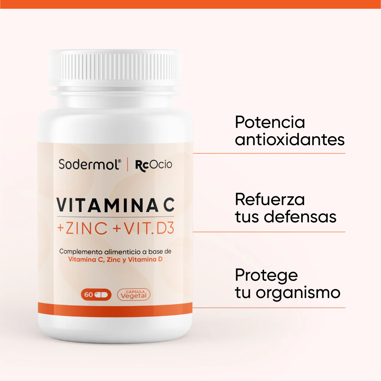 Defensas fuertes con Vitamina C + Zinc - Image 3